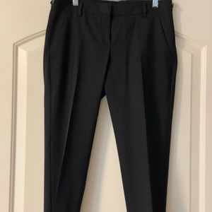 THEORY Straight Leg  pants with zipper at ankle